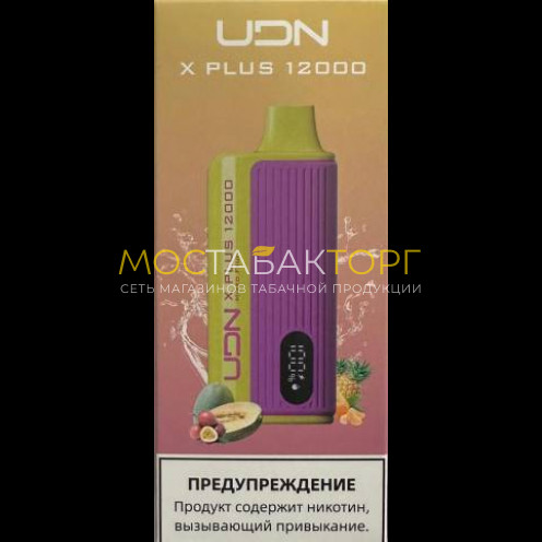 Электронная сигарета UDN X Plus 12000 Фруктовый Микс