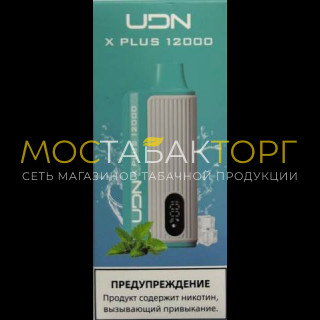 Электронная сигарета UDN X Plus 12000 Мята