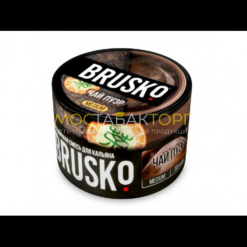 Brusko Medium 50 гр (Чай Пуэр)