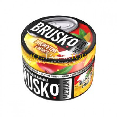 Brusko Medium 50 гр (Энергетик с манго)