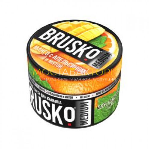 Brusko Medium 50 гр (Манго с апельсином и мятой)