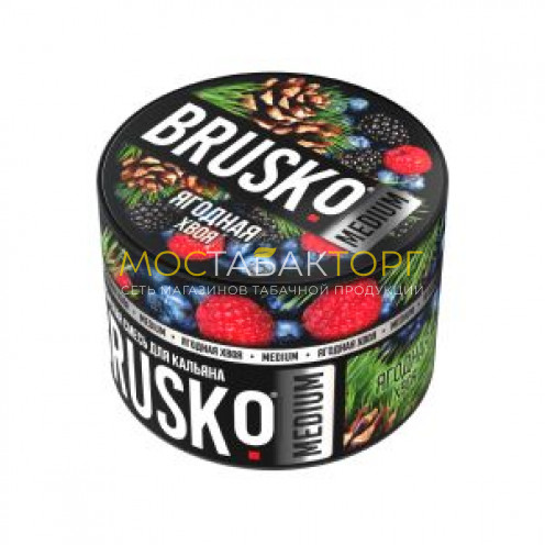 Brusko Medium 50 гр (Ягодная хвоя)