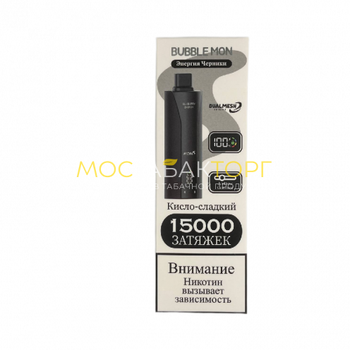 Bubble Mon Booster P-15000 Энергия черники