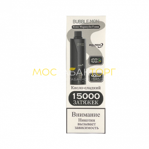 Bubble Mon Booster P-15000 Киви Маракуйя Гуава