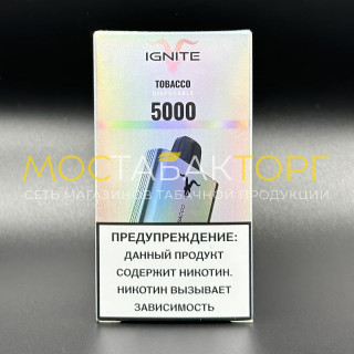 Электронная сигарета IGNITE (5000) V50 Tobacco