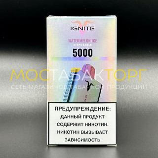 Электронная сигарета IGNITE (5000) V50 Watermelon Ice