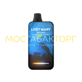 Электронная сигарета LOST MARY BM 16000 Blackberry Cherry (Лост Мери Ежевика Вишня)