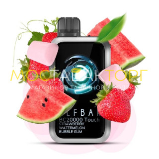 Elf Bar BC20000 Touch - Жвачка Клубника Арбуз (Strawberry Watermelon)