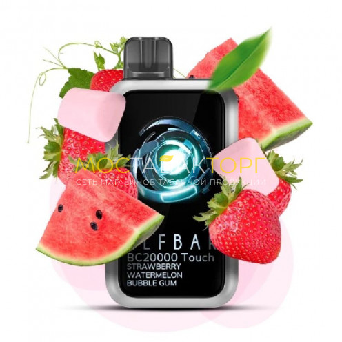 Elf Bar BC20000 Touch - Жвачка Клубника Арбуз (Strawberry Watermelon)