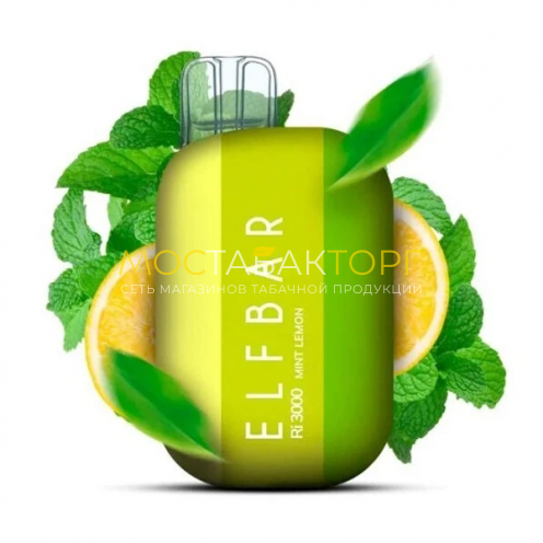 Elf Bar Ri3000 Mint Lemon (Мята Лимон)