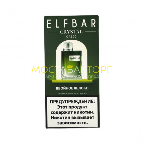 Elf Bar CR600 Двойное яблоко 2%