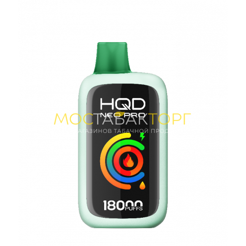 HQD NEO PRO 18000 Spearmint Gum (Мятная жвачка)