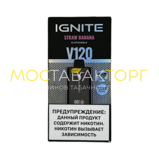 IGNITE V 120 12000 Клубника банан 2%