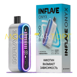 INFLAVE ONYX 18000 затяжек Свежая мята