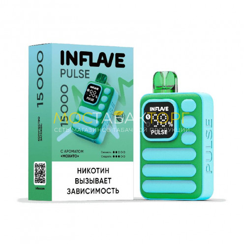 INFLAVE PULSE 15000 Мохито 2%