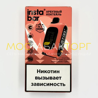 Электронная сигарета INSTABAR WT 10000 by PLONQ Арбузный коктейль