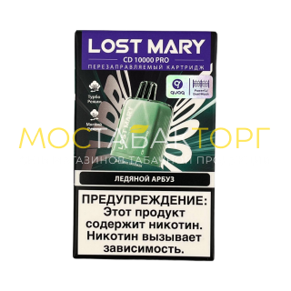 Картридж LOST MARY PRO CD 10000 Ледяной арбуз 2%