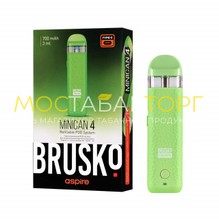 Электронная сигарета Brusko Minican 4, 700мАч, Зеленый