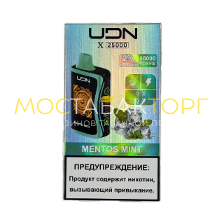 UDN X 25 000 Мятный ментос