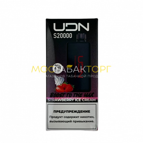 UDN S 20000 Клубничное мороженое 2%