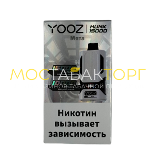 YOOZ HUNK 15000 strong Мята 2%