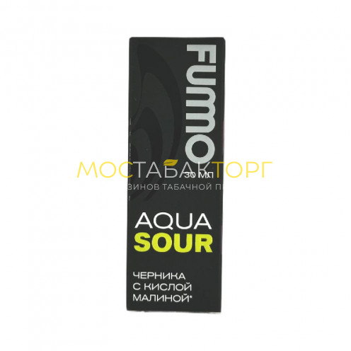 Жидкость FUMMO AQUA SOUR Черника С Кислой Малиной 20mg 30ml