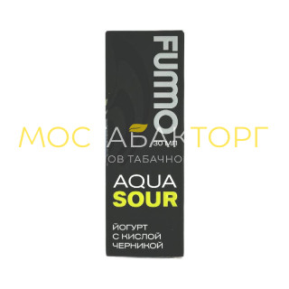 Жидкость FUMMO AQUA SOUR Йогурт С Кислой Черникой 20mg 30ml