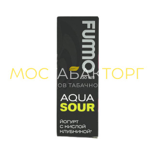 Жидкость FUMMO AQUA SOUR Йогурт С Кислой Клубникой 20mg 30ml