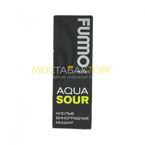 Жидкость FUMMO AQUA SOUR Кислый Виноградные Мишки 20mg 30ml