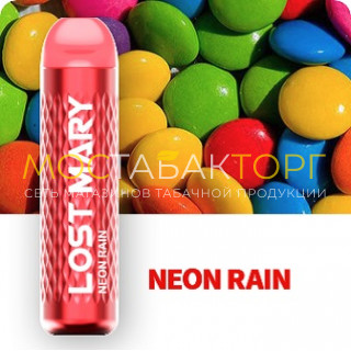 Электронная сигарета LOST MARY 3000 Neon Rain (Лост Мэри 3000 Неоновый Дождь)
