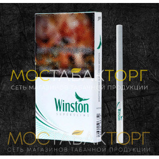 Сигареты Винстон Супер Слим Ментол (Winston Super Slims Fresh Menthol)