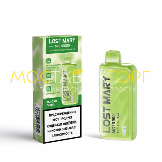 Электронная сигарета LOST MARY MO 10000 Apple Guava / Яблоко Гуава