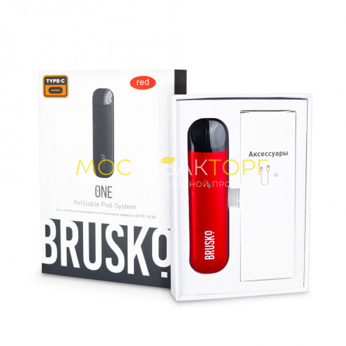 Электронная сигарета Brusko One 500 mah, Красный
