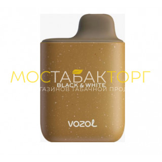 Электронная сигарета Vozol Star 4000 затяжек Black & White (Возол Стар 4000 затяжек Шоколадный Молочный Коктейль)