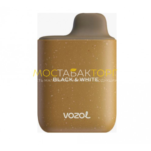 Электронная сигарета Vozol Star 4000 затяжек Black & White (Возол Стар 4000 затяжек Шоколадный Молочный Коктейль)