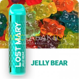 Электронная сигарета LOST MARY 3000 Jelly Bear (Лост Мэри 3000 Мармеладные Мишки)