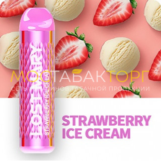 Электронная сигарета LOST MARY 3000 Strawberry Ice Cream (Лост Мэри Клубничное Мороженое)