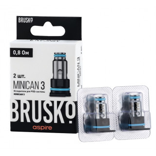 Сменный испарительный Brusko Minican 3, 0,8 Ом