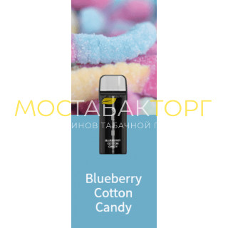 Картридж Elf Bar Elfa Blueberry Cotton Candy (Ельф Бар Эльфа Черничная Сахарная Вата) 2 шт