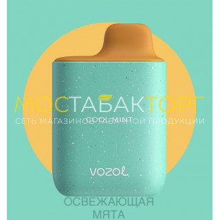 Электронная сигарета Vozol Star 4000 затяжек Cool Mint (Возол Стар 4000 затяжек Освежающая Мята)