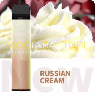 Электронная сигарета Эльф Бар 3600 затяжек Русский Крем (Elf Bar 3600 Russian Cream)
