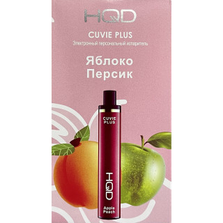 HQD Cuvie Plus Apple Peach (hqd Яблоко Персик)