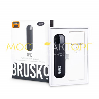 Электронная сигарета Brusko One 500 mah, Чёрный