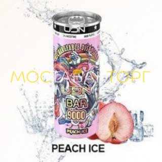 Электронная сигарета UDN BAR 9000 Peach Ice (УДН Бар Персик)