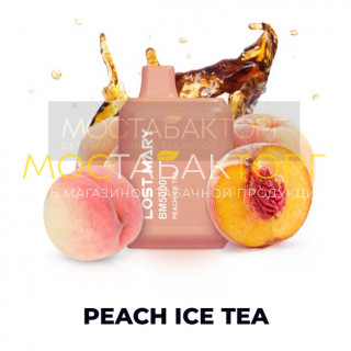 Электронная сигарета LOST MARY BM5000 Peach Ice Tea (Лост Мери Холодный Персиковый Чай)
