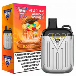 Электронная сигарета GANG X BOX 8000 Ледяная Дыня с Вишней