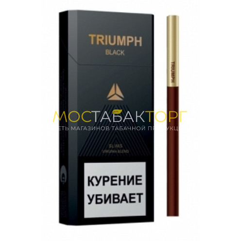 Сигареты Триумф Блек Слим (Triumph Black Slims 6.2/100)