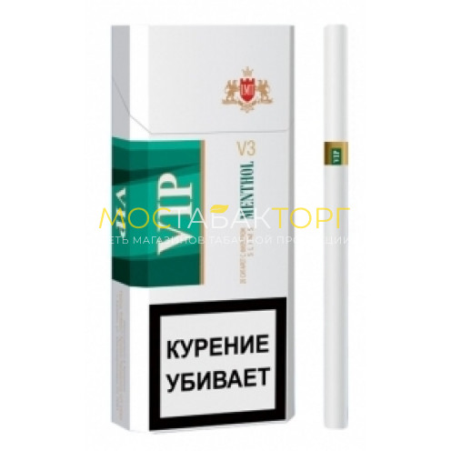Сигареты Вип Ментол Слим (Vip Mentol Slims 6.2/100)