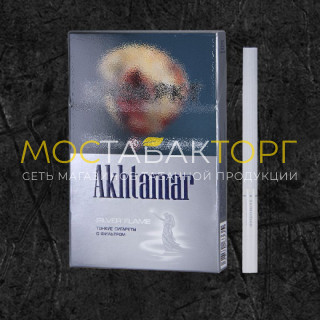 Cигареты Ахтамар Сильвер Флем Нанокингс (Akhtamar Silver Flame Nanokings 5.4/84)