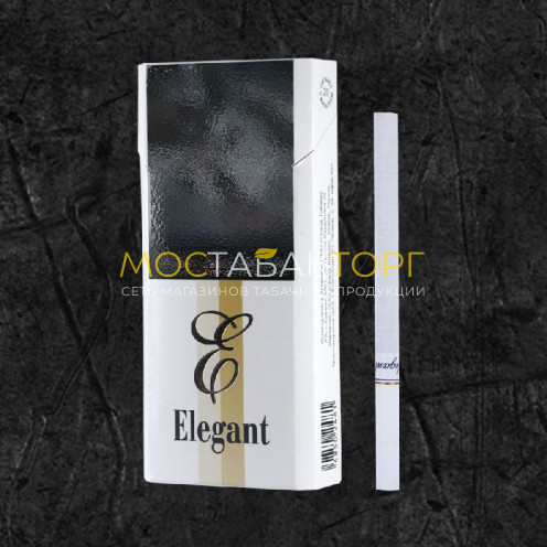 Сигареты Элегант Белый Слим (Elegant White Slims 6.2/100)